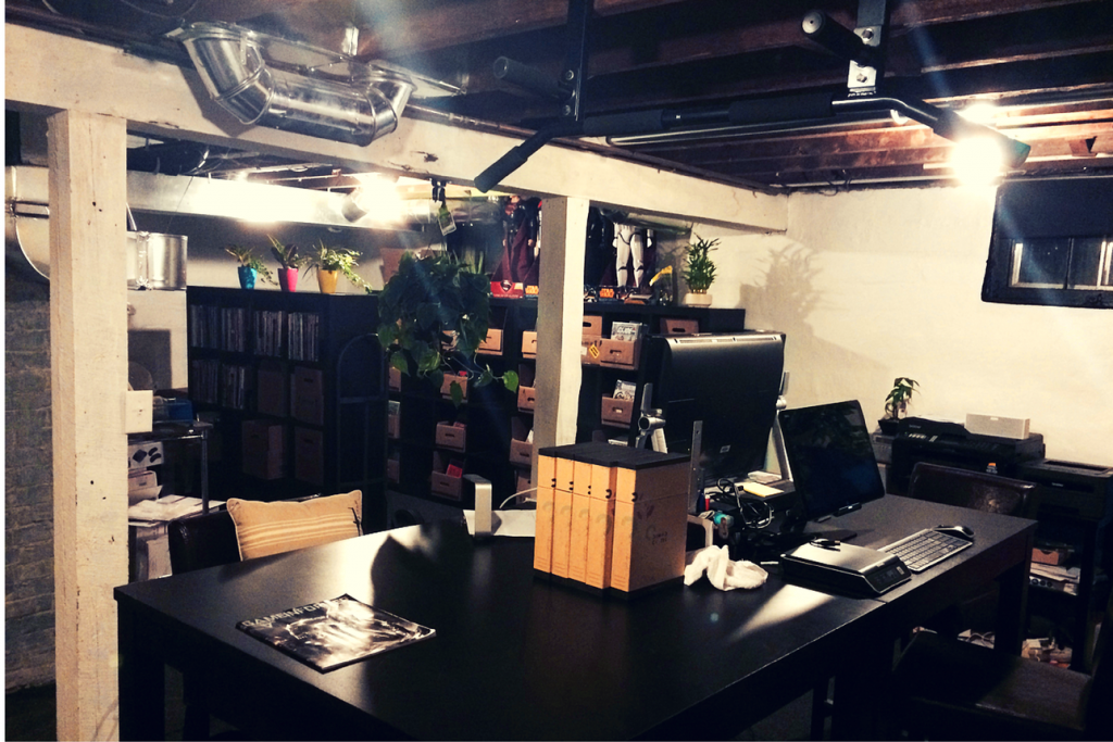 Comic Cartel's Basement HQ