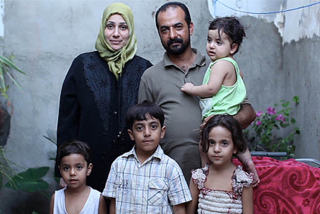 The family from the documentary The Devil & the Deep Blue Sea