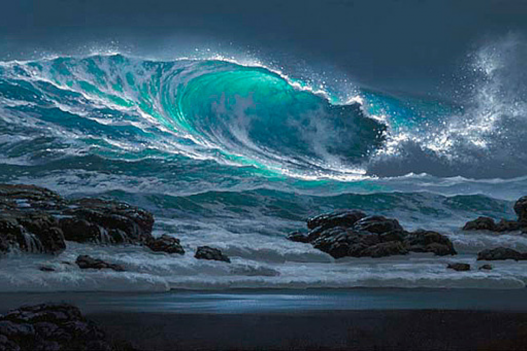 Tabora Gallery Wave Painting
