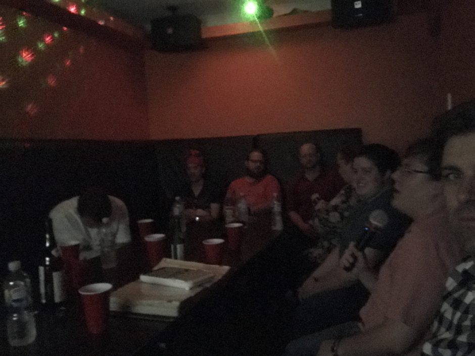 Karaoke at the Prospress meetup