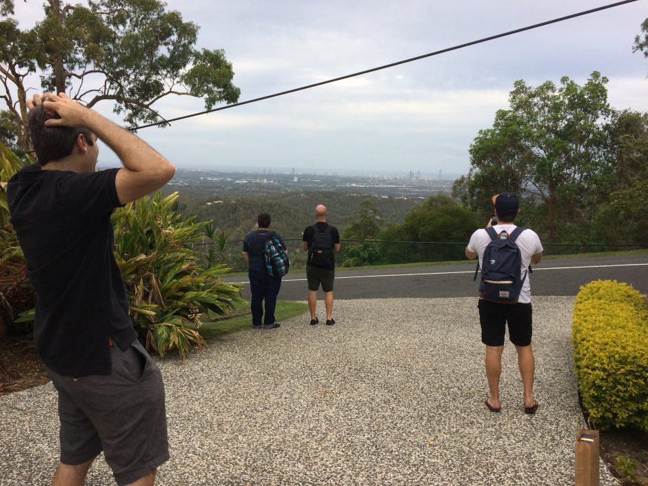 View from the house at the Prospress meetup