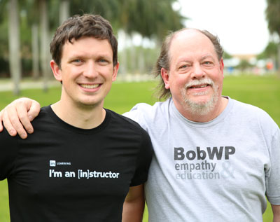 Organisers of Lift Off Summit, Bob Dunn and Patrick Rauland